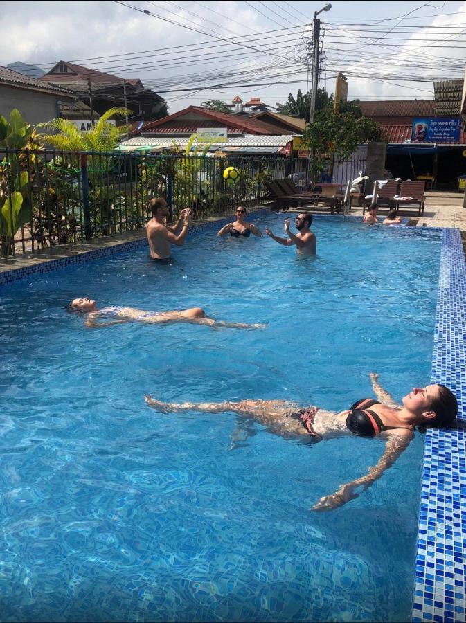 Vang Vieng Freedom Backpackers 2 Buitenkant foto
