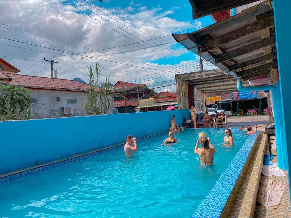 Vang Vieng Freedom Backpackers 2 Buitenkant foto