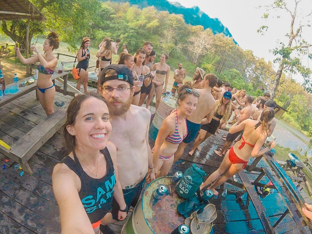 Vang Vieng Freedom Backpackers 2 Buitenkant foto